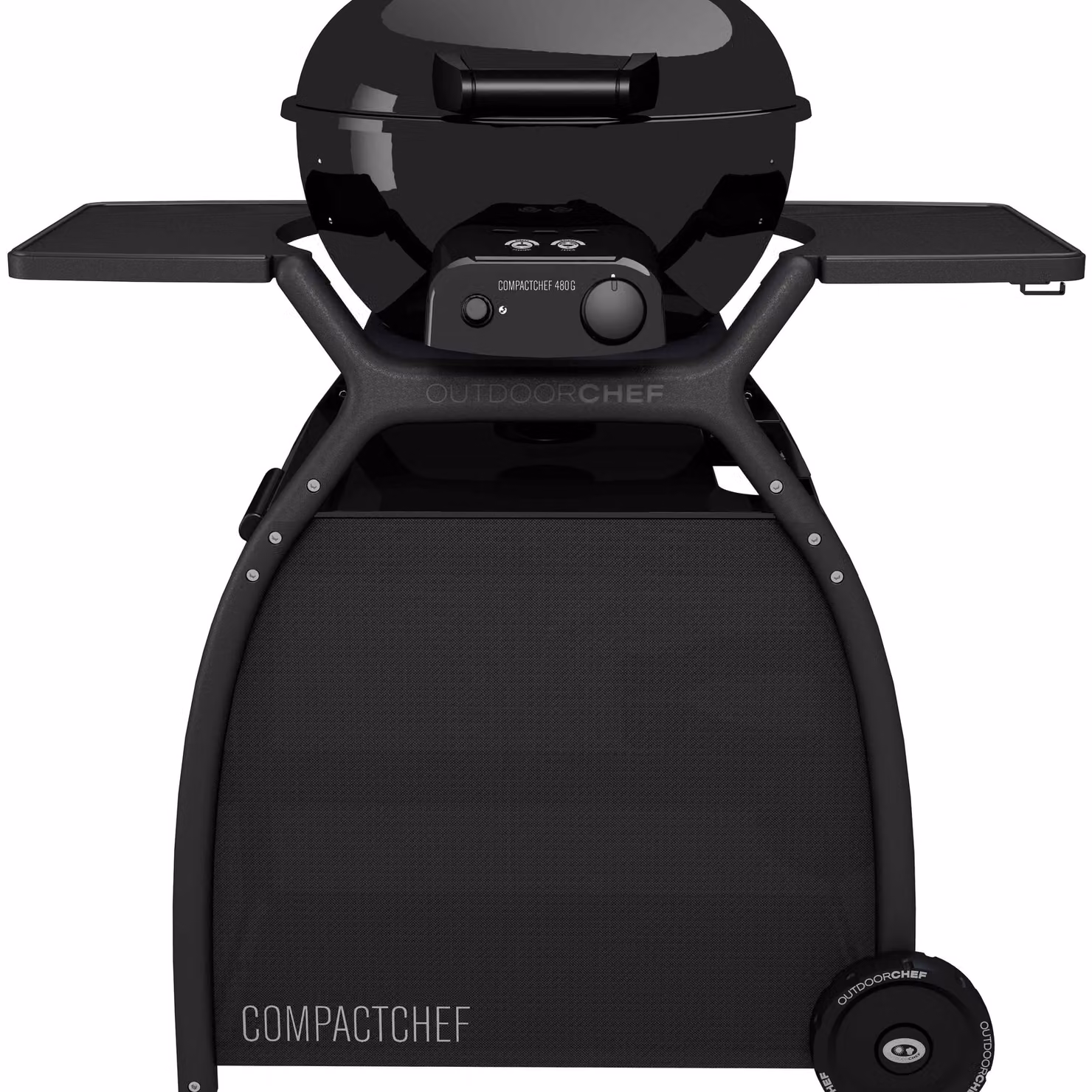 Griglia a gas P-480 G Compactchef, colore nero.