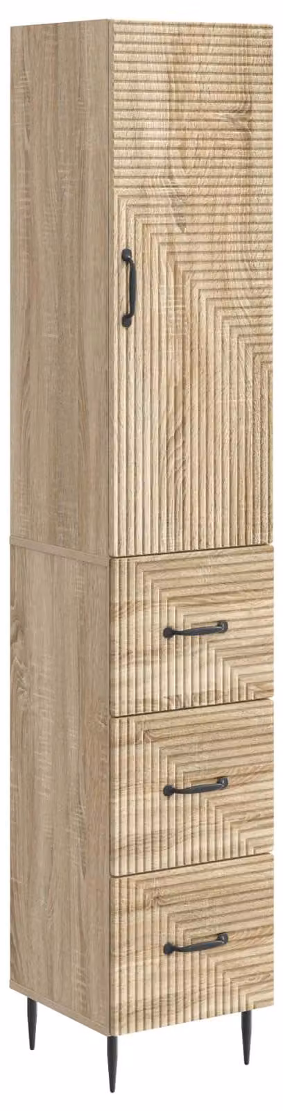 Set di armadi 2 pcs Rovere Sonoma 33 x 34,5 x 90 cm