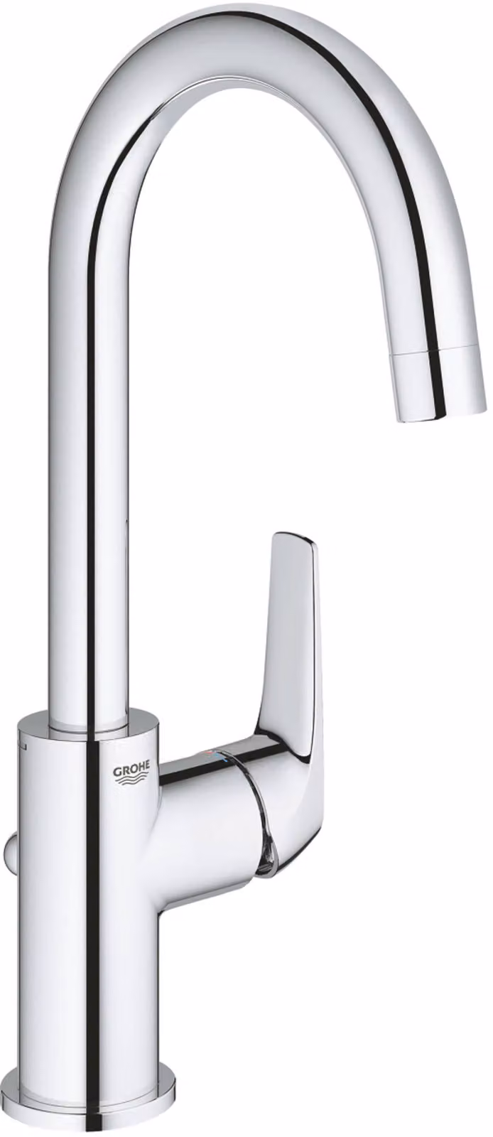 Miscelatore monocomando per lavabo Grohe BauFlow 23753, 1 pezzo.