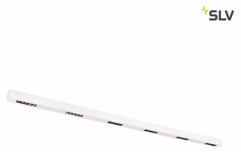 Q-LINE CL, plafoniera LED per interni, 2 m, BAP, bianco, 3000K