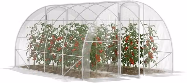 Serra Tunnel Giardino ¨C Minimal ¨C 4x3x2m Trasparente