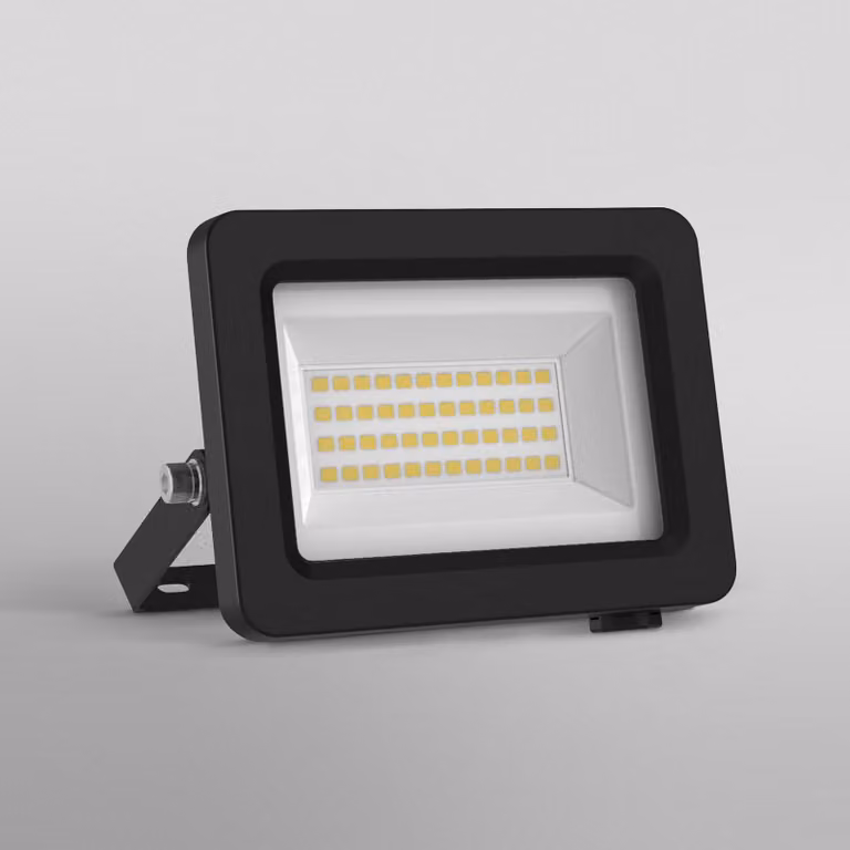 OSRAM Faretto LED Floodlight EA, 15 W, IP65, nero, alluminio EA, Nero, Alluminio, Lampada LED da esterni