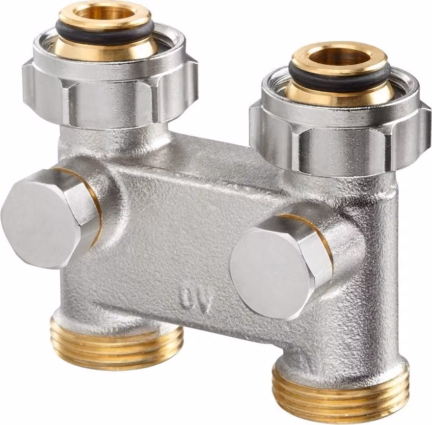 Oventrop Umlenkstück Durchgangsform, 3/4" ÜM x 3/4" AG
