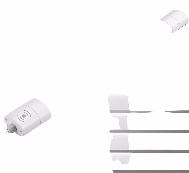 Lampada a LED per ambienti umidi, con sensore di movimento, design modulare, 36W, BIANCO, No