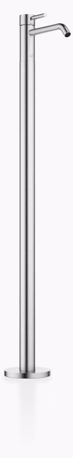 Dornbracht META Mitigeur monocommandé pour lavabo avec tube de trop-plein sans vidage, saillie 196mm, 22584660-93, 22584660-93