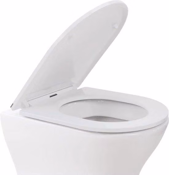 Copertura per WC Famanu con sistema di chiusura ammortizzata - 46,5 x 36,5 x 2,51 cm