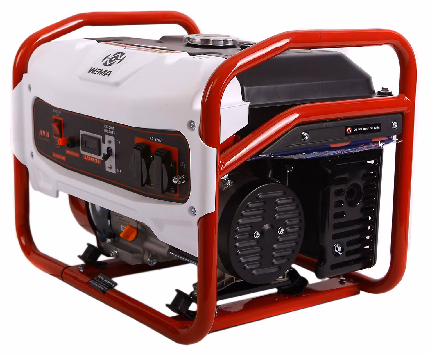Generatore a benzina da 3200W - Serbatoio da 16L - 220V - Nero - Per uso domestico