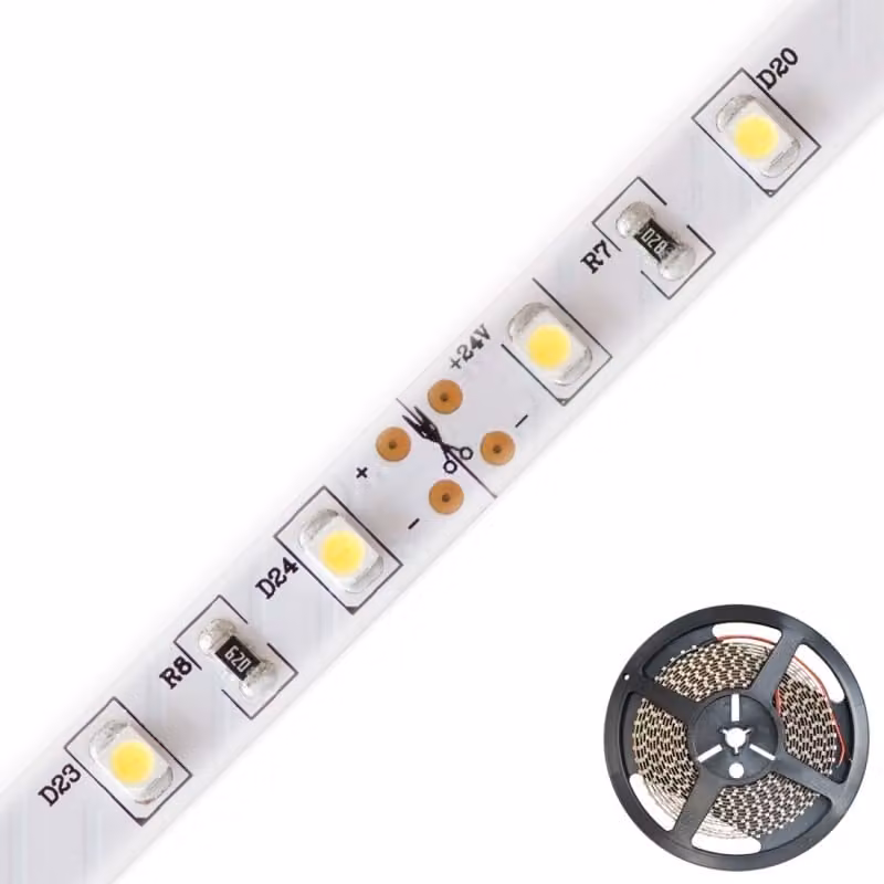 Striscia LED 5 m 2700 K 24 V/CC IP54 - Striscia leggera / tubo flessibile / nastro SB5424302827