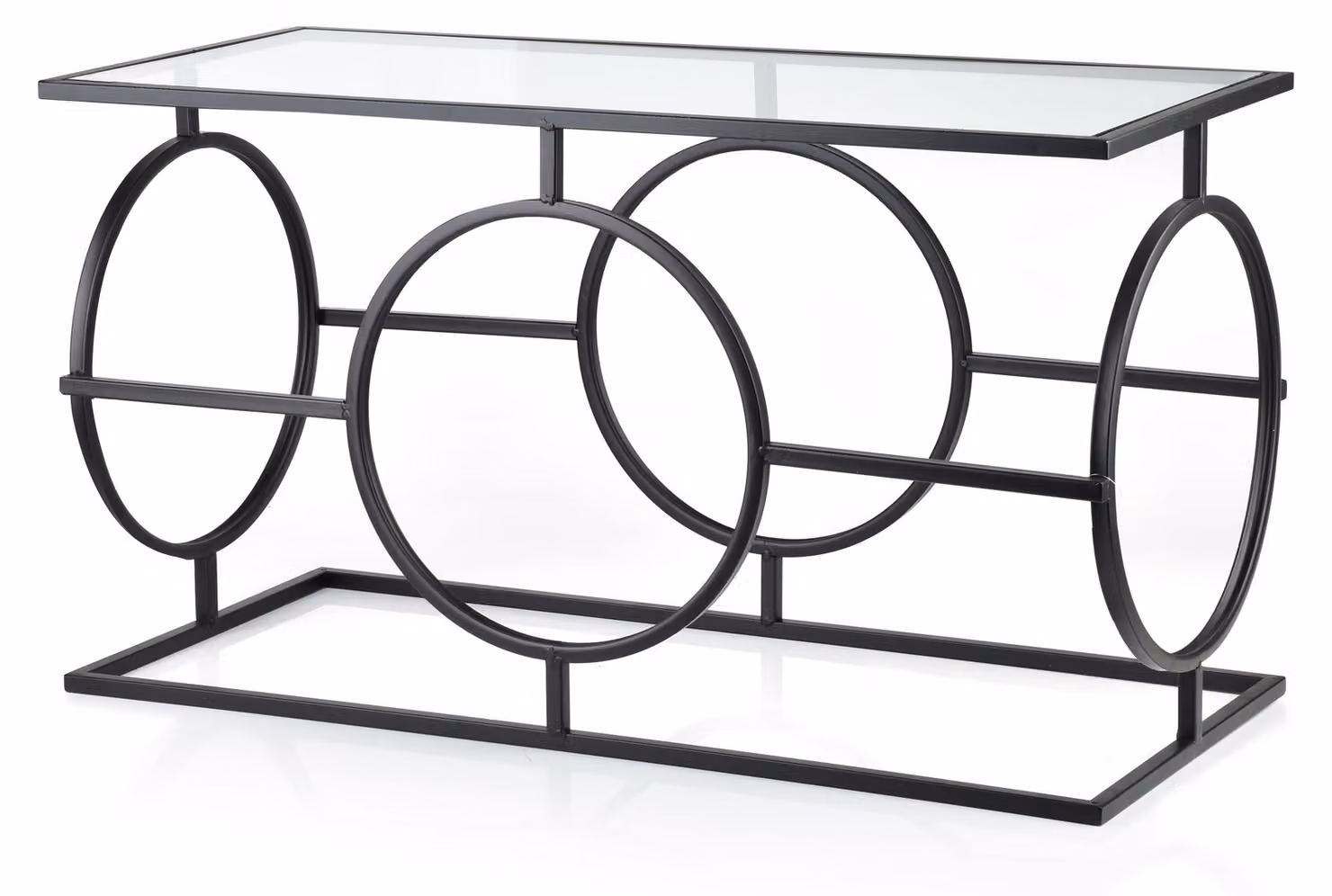 Panchina in metallo Cedric Black