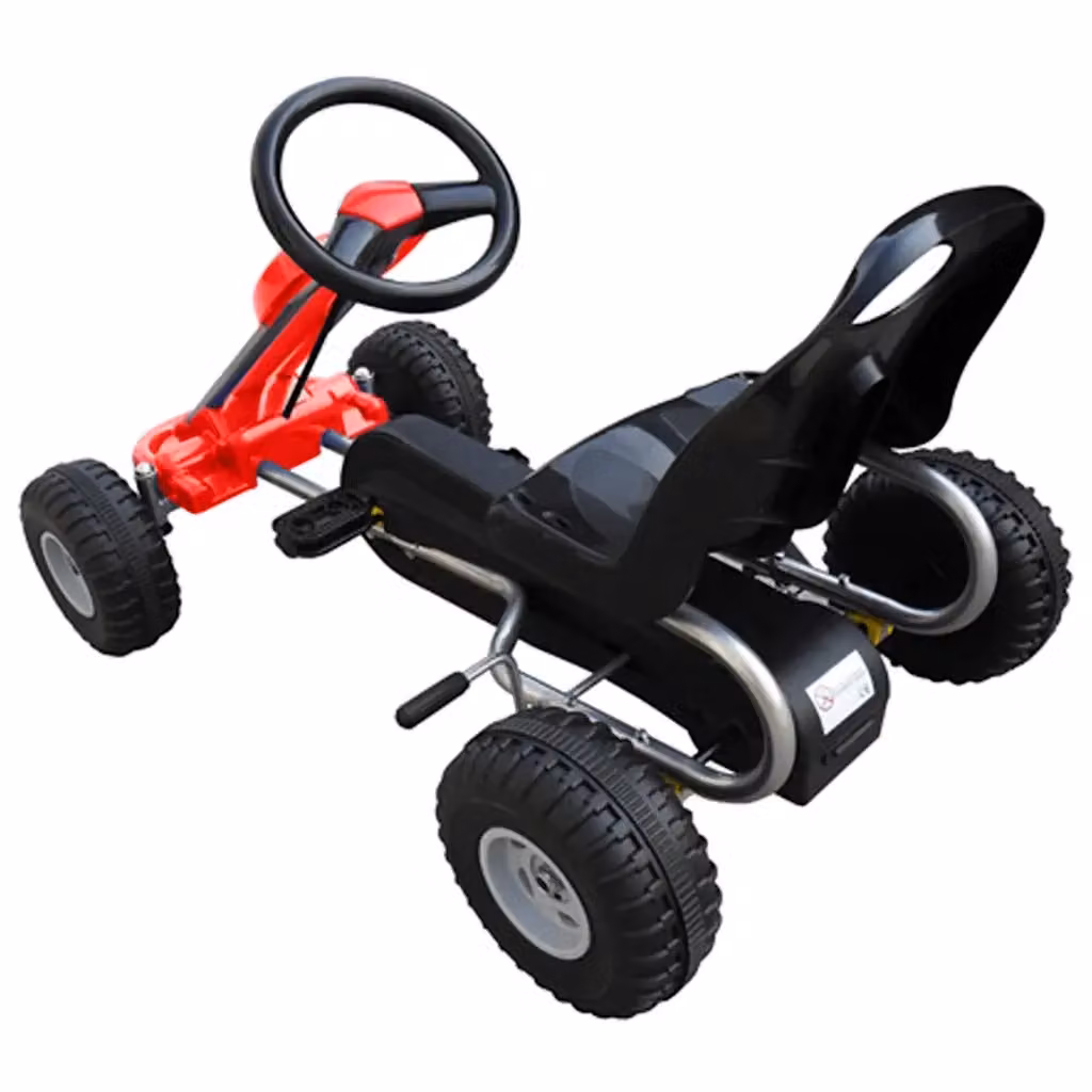 Go Kart a Pedali vidaXL Rosso – 2