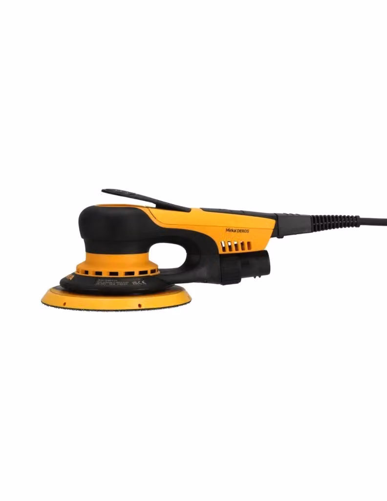 Levigatrice Orbitale Mirka Deros II 5650 EU Gialla con Valigetta Ø 125/150mm – 2