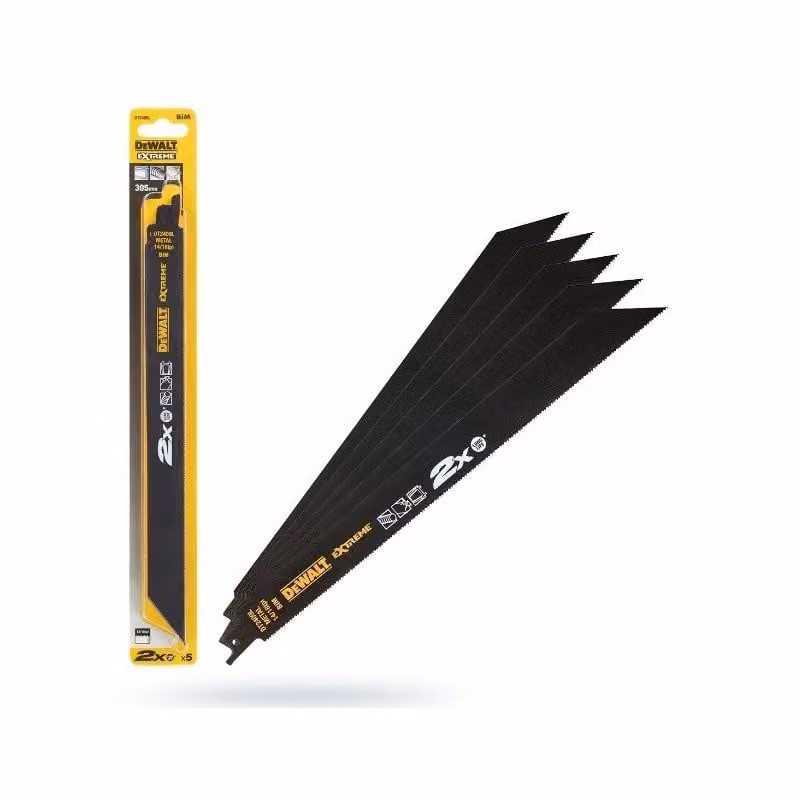 DEWALT Saebelsaegeblatt BIM Metall 305mm 5Stk