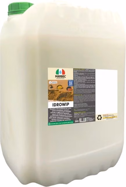 Protettivo idrorepellente a base acquosa Marbec IDROWIP bianco 20 l