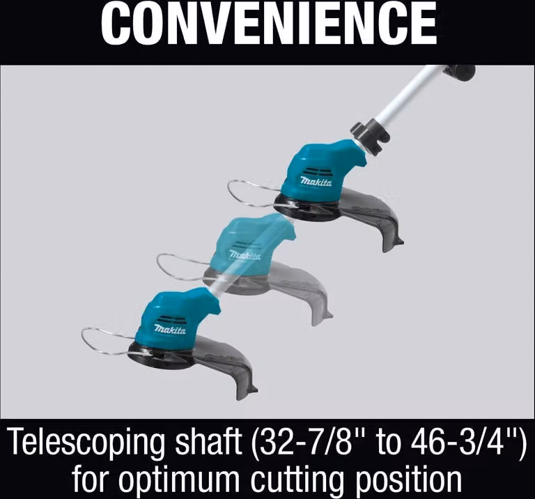 Trimmer Makita UR100DZX ACCU RACE, blu