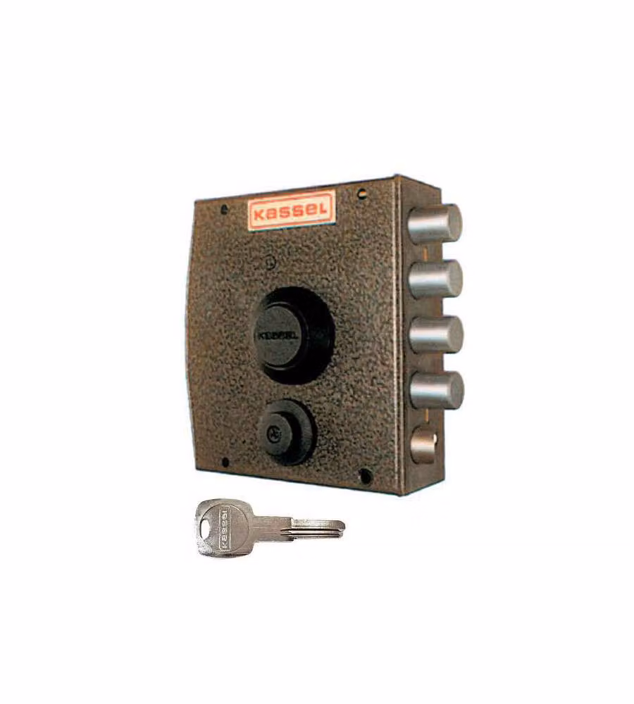 Serratura Sic.Semplice Dx Pompa 2151/Cp Kassel colore bronzo – 2