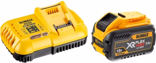 Power Set DeWALT FlexVolt DCB118Y1 Giallo con Batteria 54V/18V 12,0 Ah e Caricatore DCB118 – 1