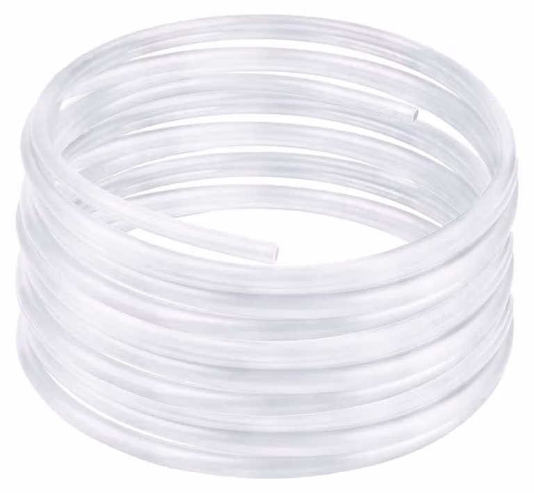 Tubo in silicone da 8 mm, 12 metri, trasparente, adatto al contatto alimentare