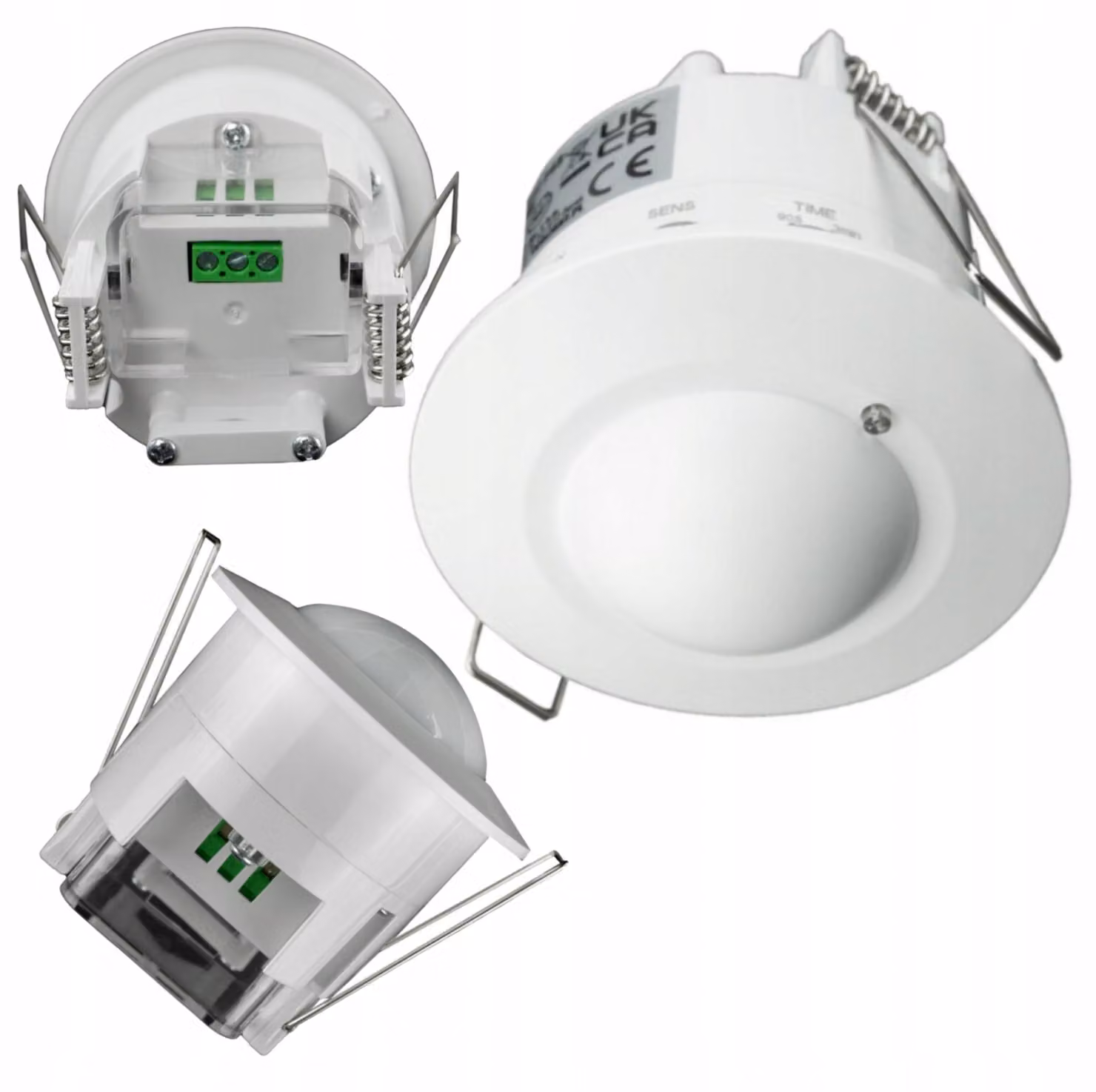 Rivelatore di movimento a microonde da incasso fino a 600W Ecolight EC20340