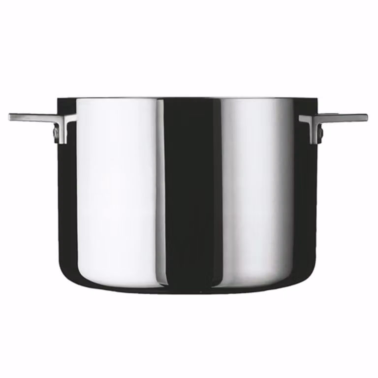 Pentola in trimetallo per induzione con coperchio linea Attiva, 24cm