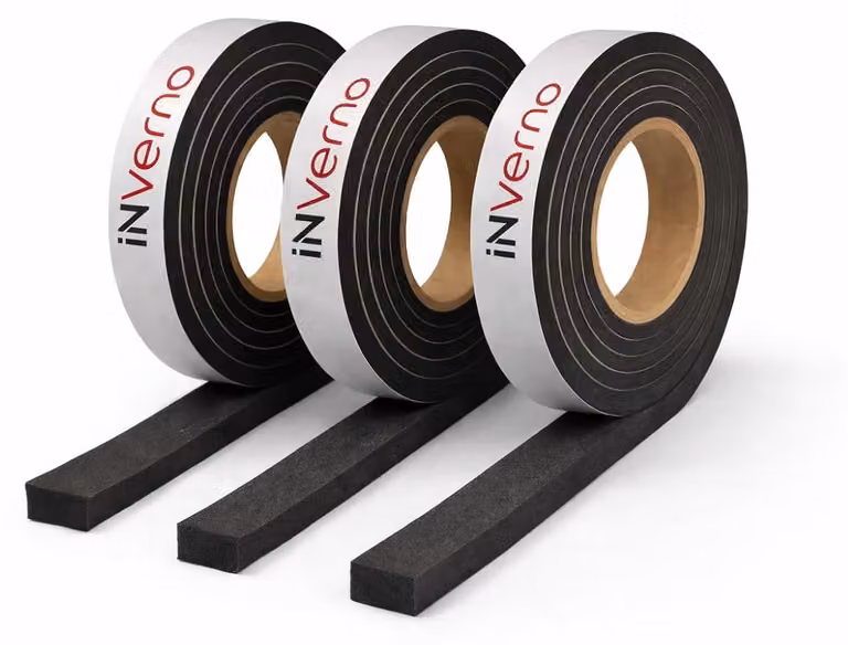 Nastro sigillante da 30 mm x 1-10 mm, lunghezza 12,5 metri, per sigillatura di giunti, impermeabile e resistente al vento