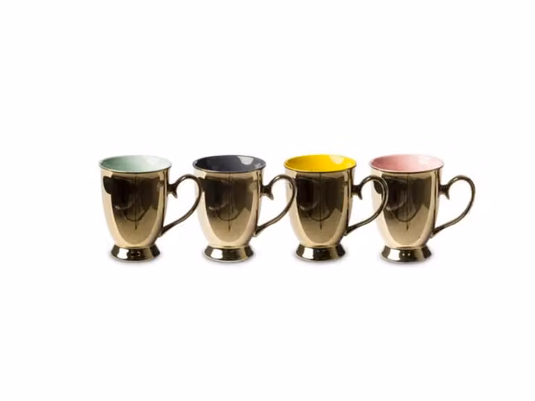 Legacy Gold Tazza - Set da 4