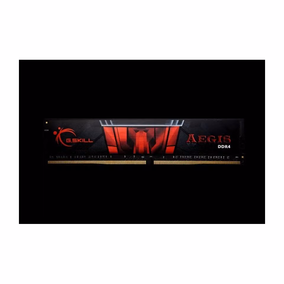 Kit di memoria G.Skill Aegis DDR4 da 16 GB (2 x 8 GB) 2666 MHz, Nero – 2