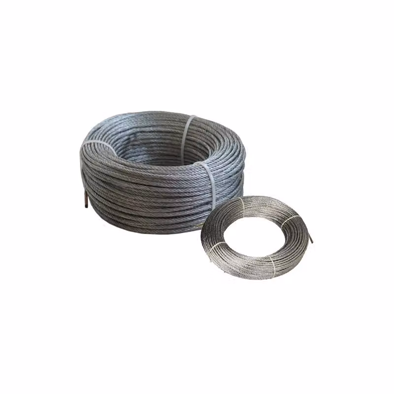 Fune commerciale in acciaio zincato GIOSTYLE colore argento, diametro 14 mm, rotolo da 100 m – 2