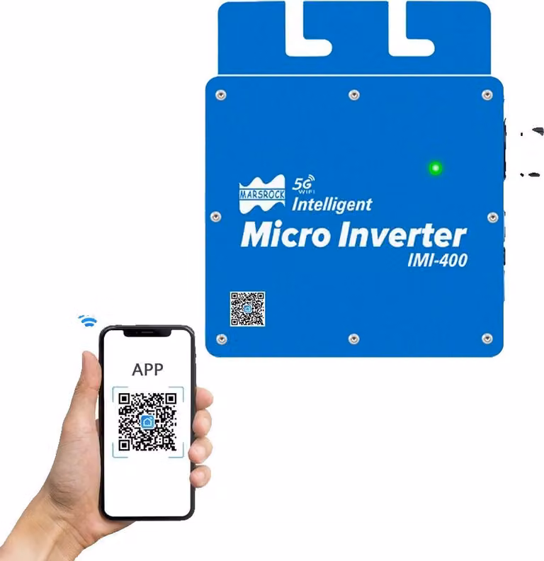 Micro inverter, impermeabile IP65, monitoraggio WIFI, 400W, 230V, 22-50V