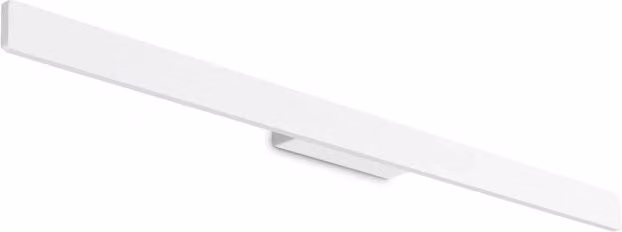 Applique da parete moderna IDEAL LUX in alluminio e vetro bianco con LED da 20W 3000K IP54