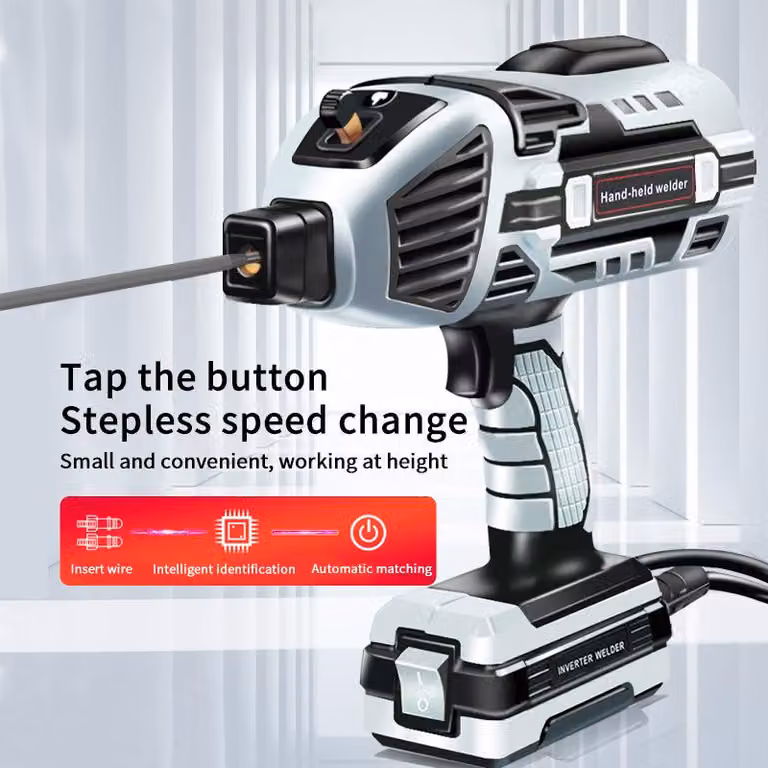 Saldatrice portatile - Potenza: 4600 W - Tensione: 220 V - Saldatrice inverter portatile