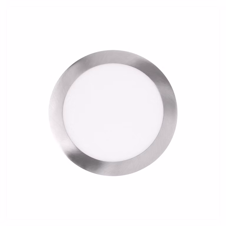 Forlight - Faretto da incasso a soffitto Easy CCT Round Recessed Ø120 Alluminio, polistirene nichel satinato, OPAL