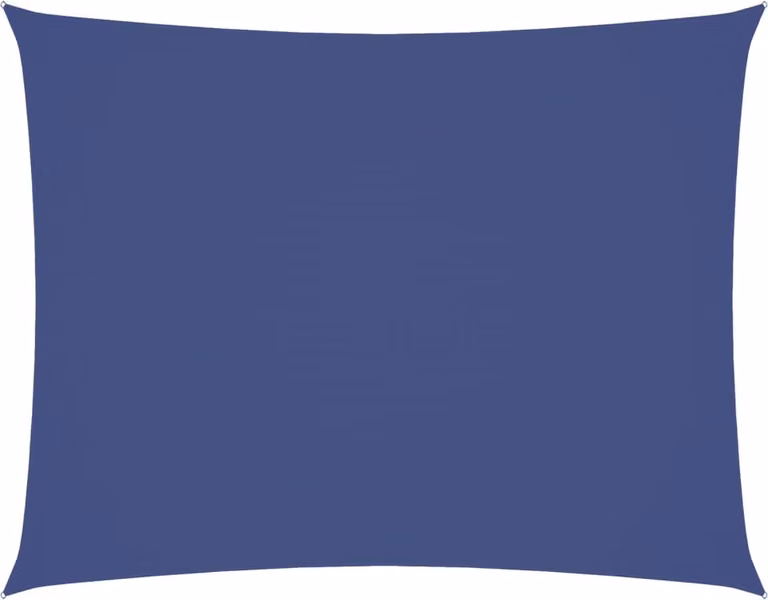 Parasole a Vela Oxford Rettangolare 3x4,5 m Blu