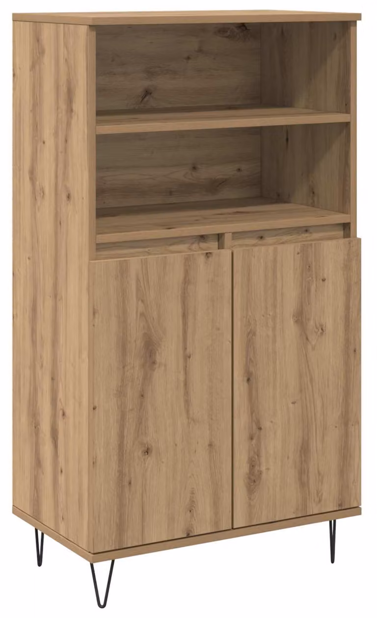 Credenza Marrone 60 x 36 x 110 cm Legno multistrato