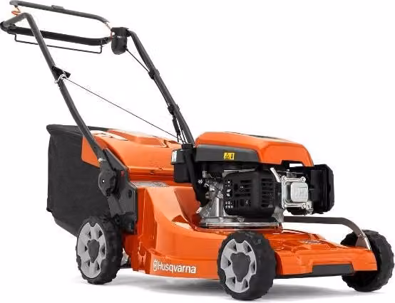 Tagliaerba semovente a scoppio Husqvarna LC347V arancione con motore da 166cc 3,7Hp e larghezza di taglio 47cm – 1