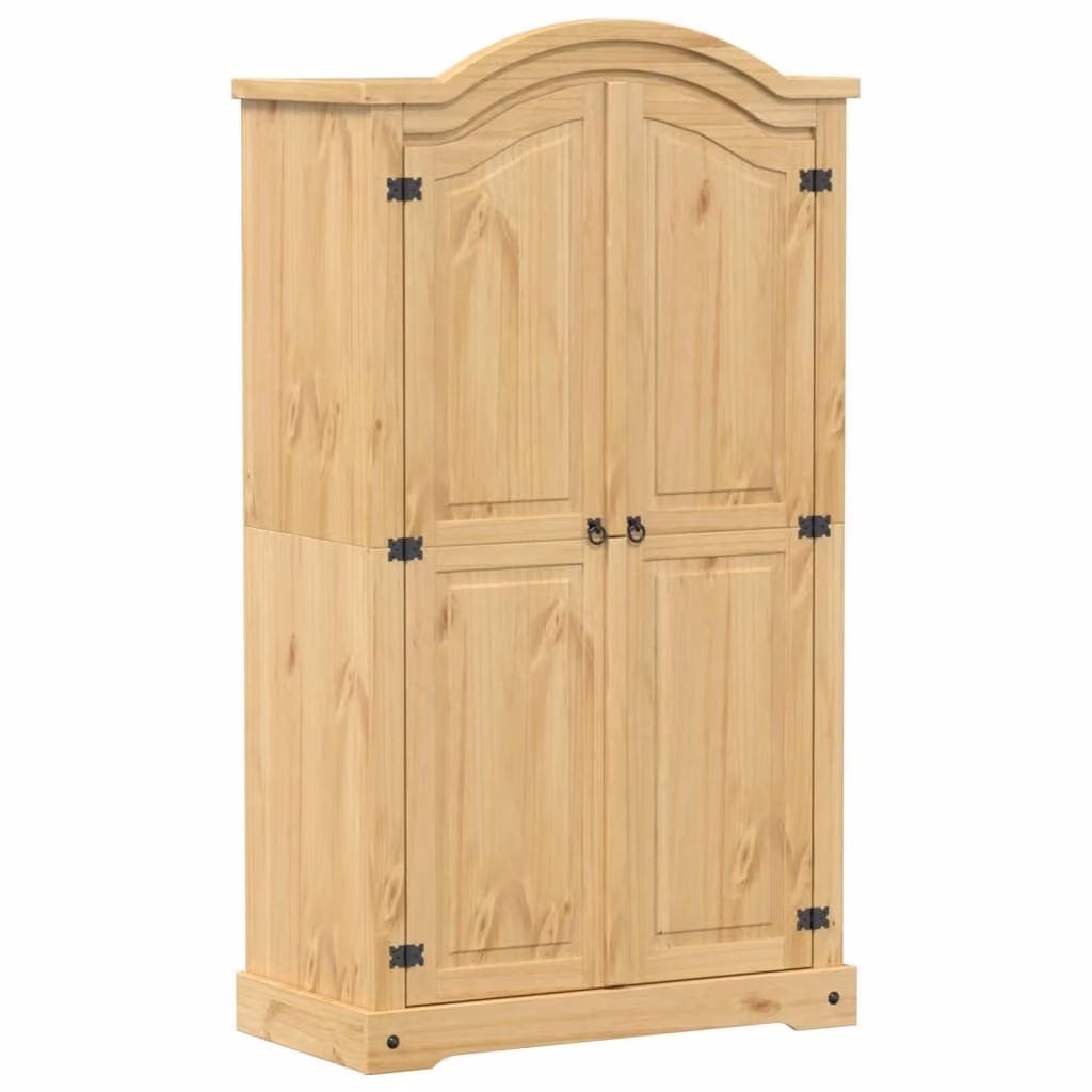 Armadio 102x52x186 cm in Legno Massello di Pino