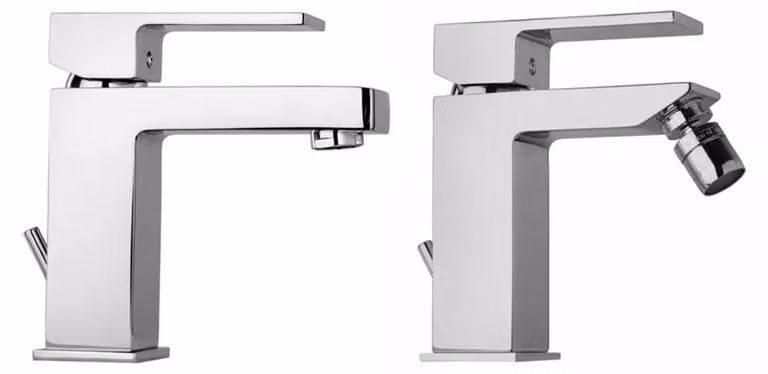Coppia di rubinetti bagno lavabo e bidet | Infinity