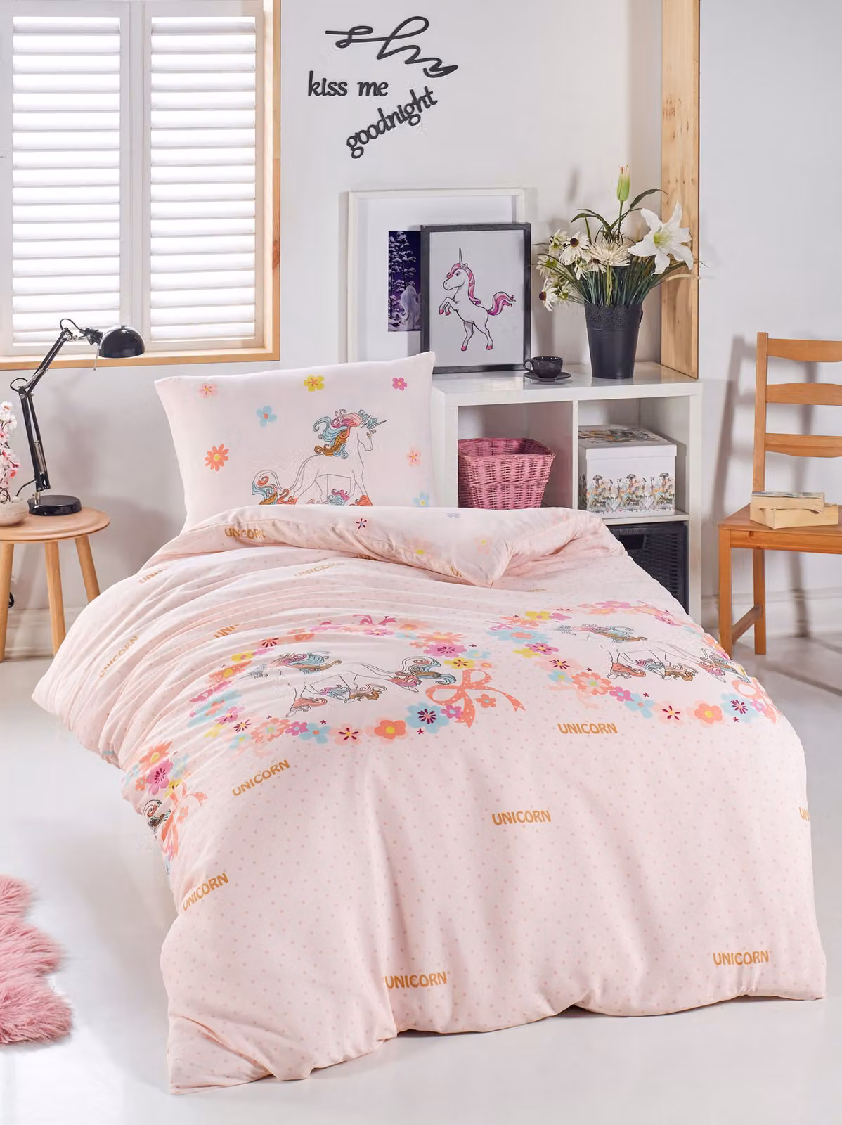 L'Essentiel Linge de Maison, Begonvilla- EPJ8735, Crema, Copriletti, 65% cotone / 35% poliestere