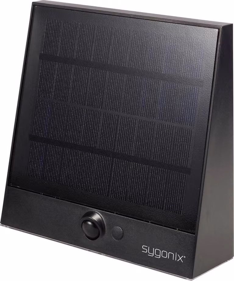 Sygonix SY-5801970 Applique solare da esterno con rilevatore di movimento LED LED installato in modo permanente 2 W grigio antracite