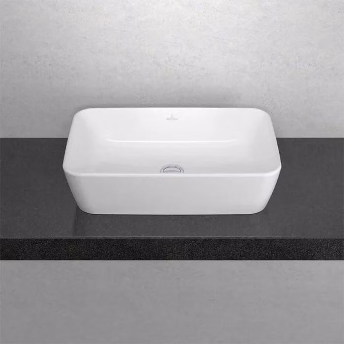 Villeroy & Boch Architectura - Lavabo da appoggio, 600x405 mm, senza sfioratore, bianco alpino 5A276101