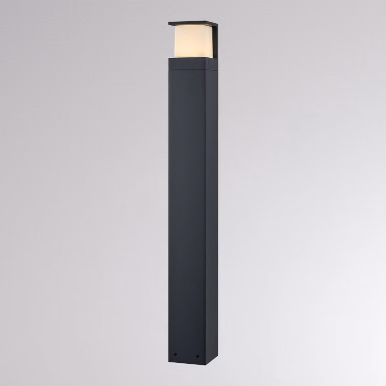 Molto Luce Lampione a LED FYNN-Y, altezza 85 cm, antracite, CCT IP65 on/off FYNN-Y, Nero, Alluminio, Moderno