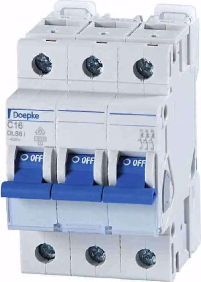 Doepke Schaltgeräte GmbH Leitungsschutzschalter DLS 6I C50-3 10 kA (09916298)