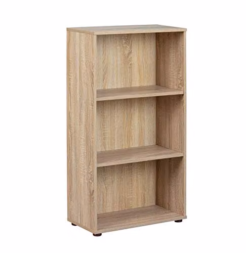 Libreria 3 ripiani rovere 110 h cm Parini
