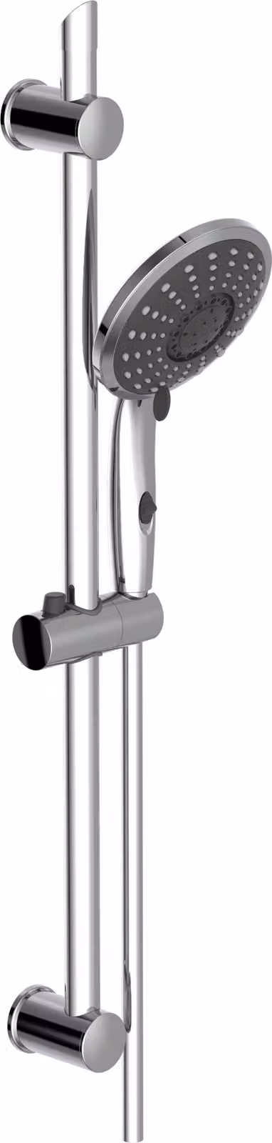 Set doccia SCHÜTTE FLORENZ, soffione doccia con tubo flessibile e supporto, sistema doccia senza rubinetto, soffione wellness con 5 modalità di getto