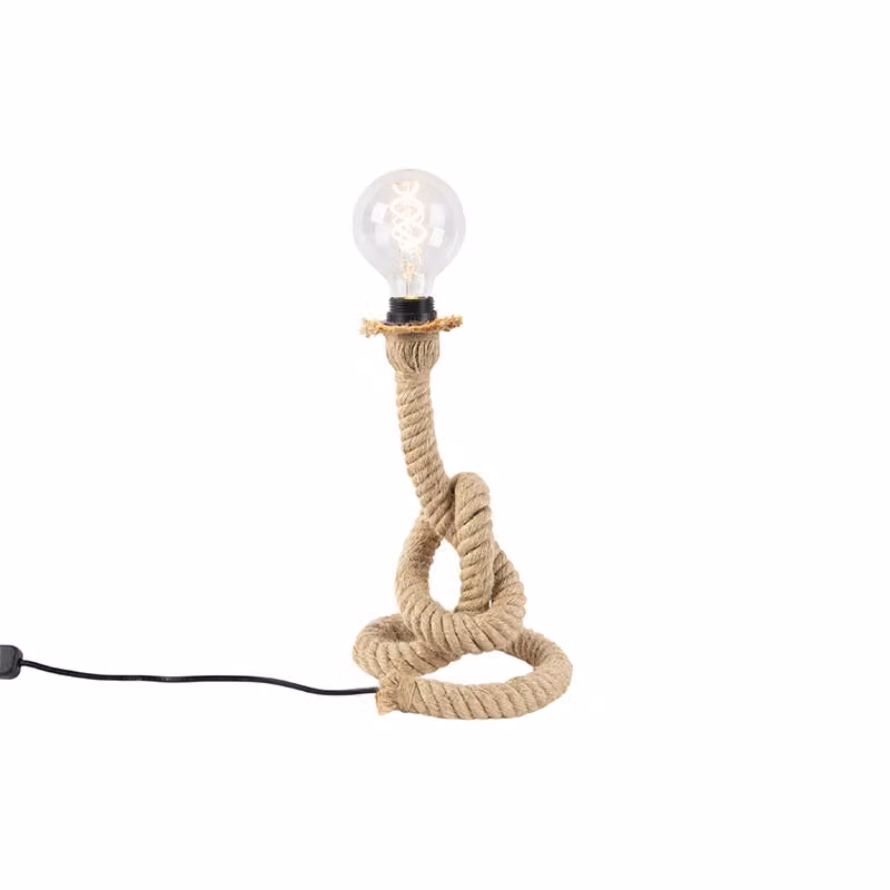 Lampada da tavolo, corda, H 33 cm, ROPE