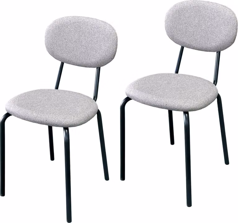 Sedia Anella Cappucchino Set da 2