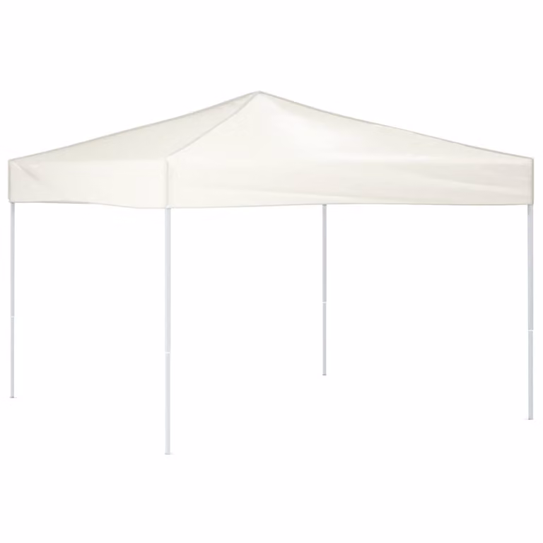 Tenda per Feste Pieghevole Crema 3x3 m