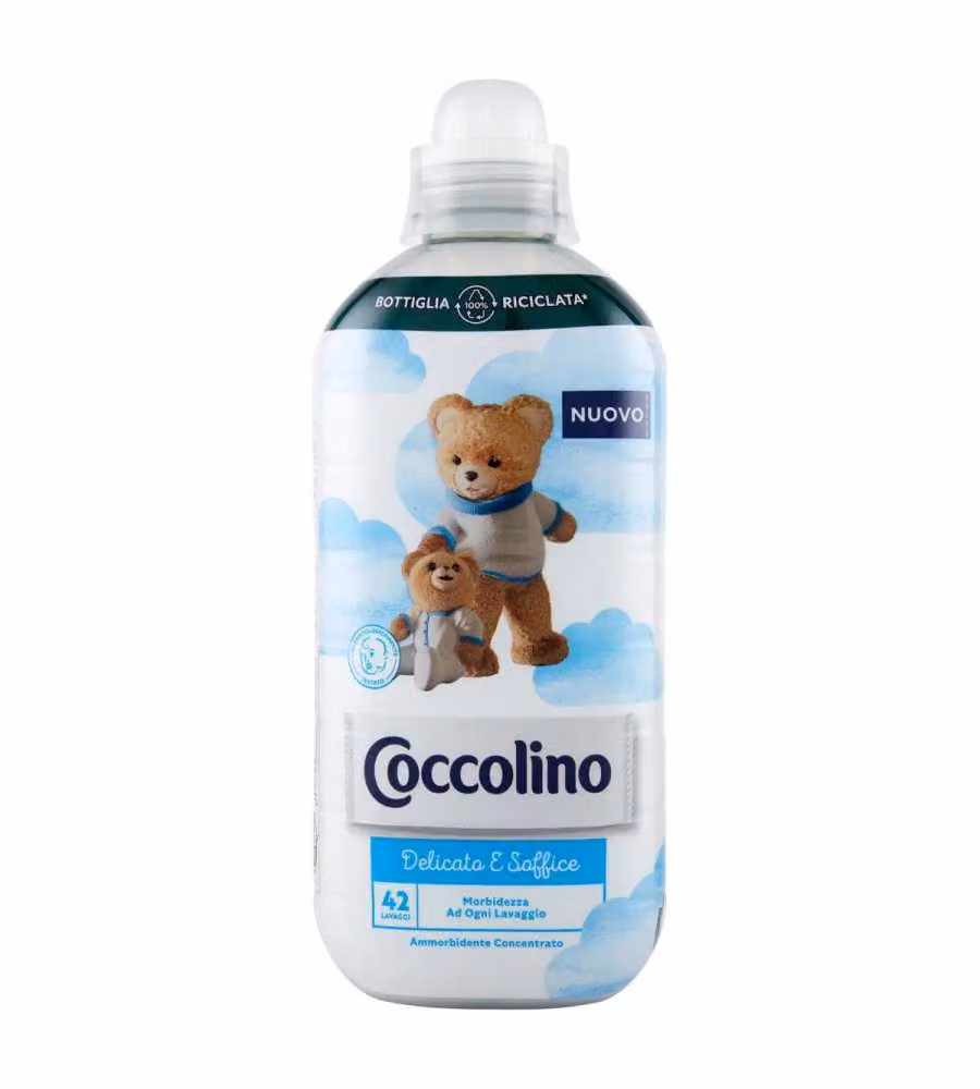Coccolino Ammorbidente Concentrato Delicato e Soffice 980ml 42 Lavaggi