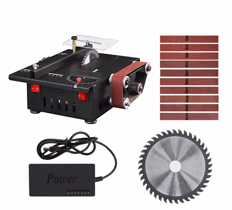 Seghetto circolare mini – Potenza: 200 W – Profondità di taglio: 30 mm – Ideale per lavorazioni di metallo e legno