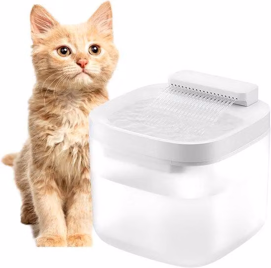 Ciotola per gatti da 3 litri dal design elegante con luce LED