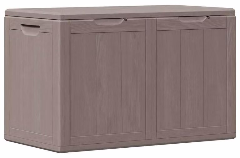 Contenitore per esterni da 180 litri, colore marrone